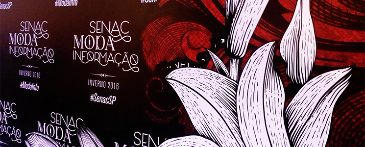 Identidade do evento Senac Moda Informação - Inverno 2016 Identidade do evento Senac Moda Informação - Inverno 2016