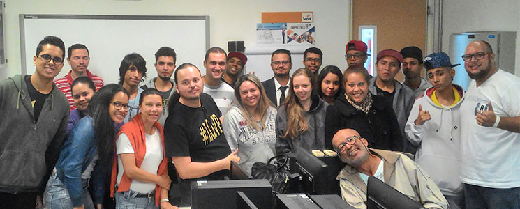 Palestrantes e alunos do Senac Penha Palestrantes e alunos do Senac Penha