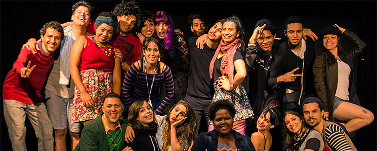 Turma do Técnico em Teatro do Senac Santana. Turma do Técnico em Teatro do Senac Santana.