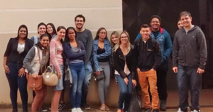 Turma do programa Aprendizagem do Senac Americana Turma do programa Aprendizagem do Senac Americana