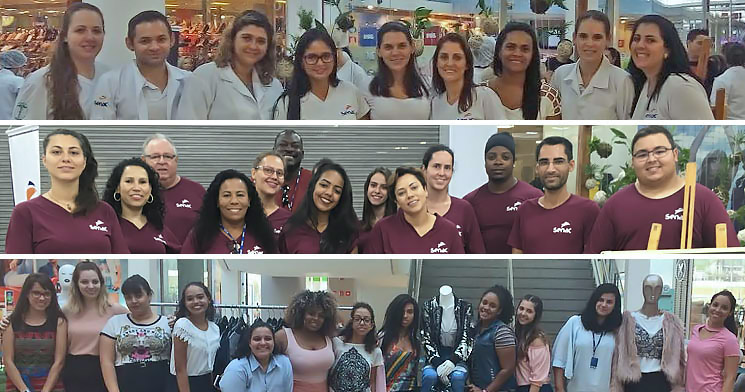 Alunos do Senac Limeira reunidos em atividade Alunos do Senac Limeira reunidos em atividade