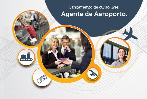 Lançamento de curso livre - Agente de Aeroporto.