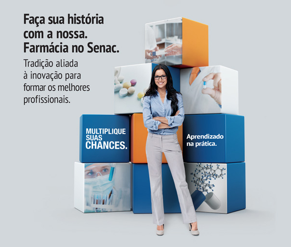 Faça sua história com a nossa. Farmácia no Senac