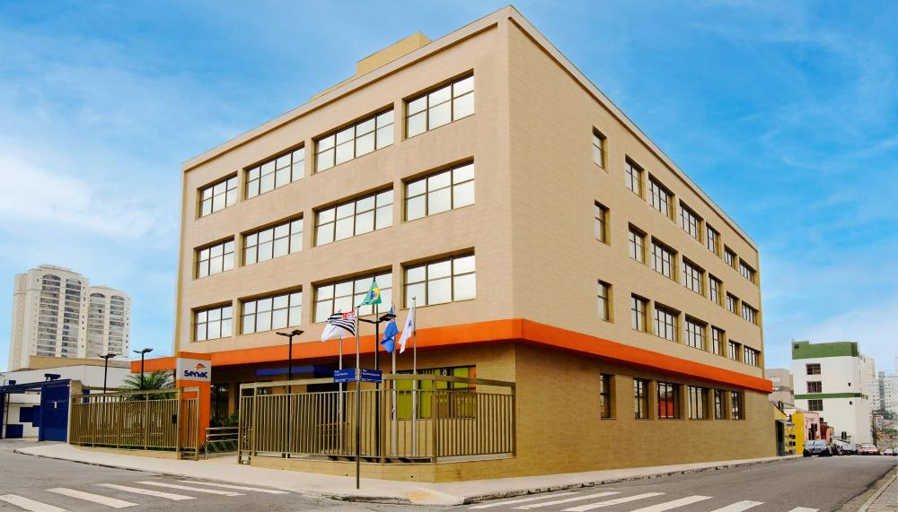 Fachada do Senac Guarulhos - Faccini