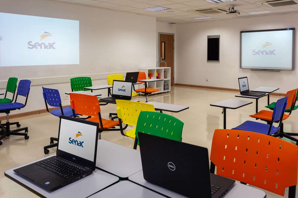 sala de aula multifuncional