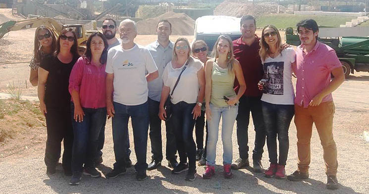 Alunos do Senac Jabaquara reunidos na Geresol Alunos do Senac Jabaquara reunidos na Geresol